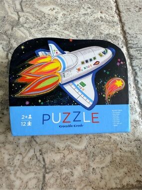 Crocodile Creek Blast Off Puzzle 12 Pieces (Ages 2+)